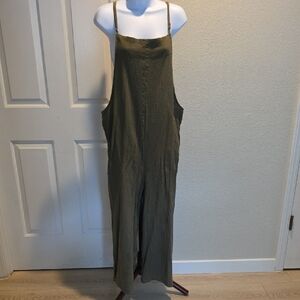 Olive Green Jumpsuit